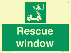 Rescue window